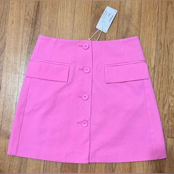 DEREK LAM 10 CROSBY Bellamy A-Line Mini Skirt - Picture 7 of 12